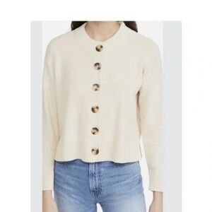 Madewell Broadway Cardigan Cropped Sweater Size Small